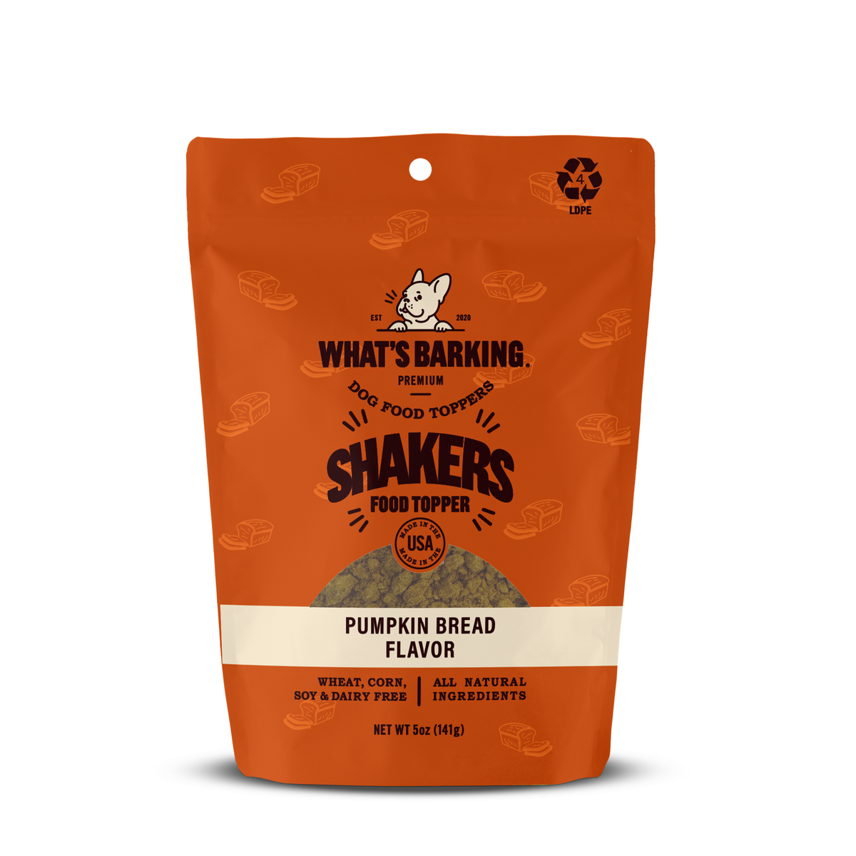 What&#39;s Barking - Pumpkin Bread Food Topper