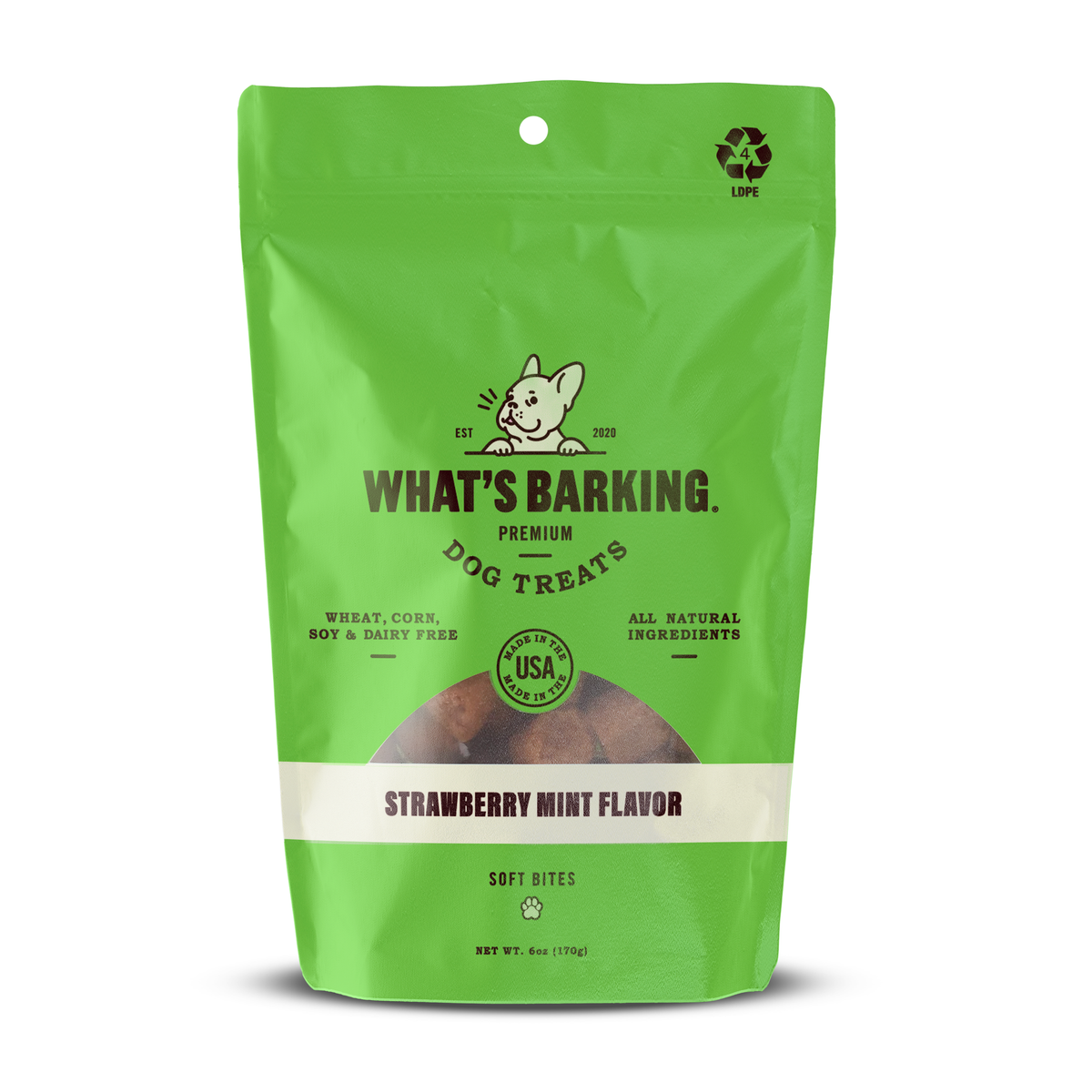 What&#39;s Barking - Strawberry Mint Dog Treats