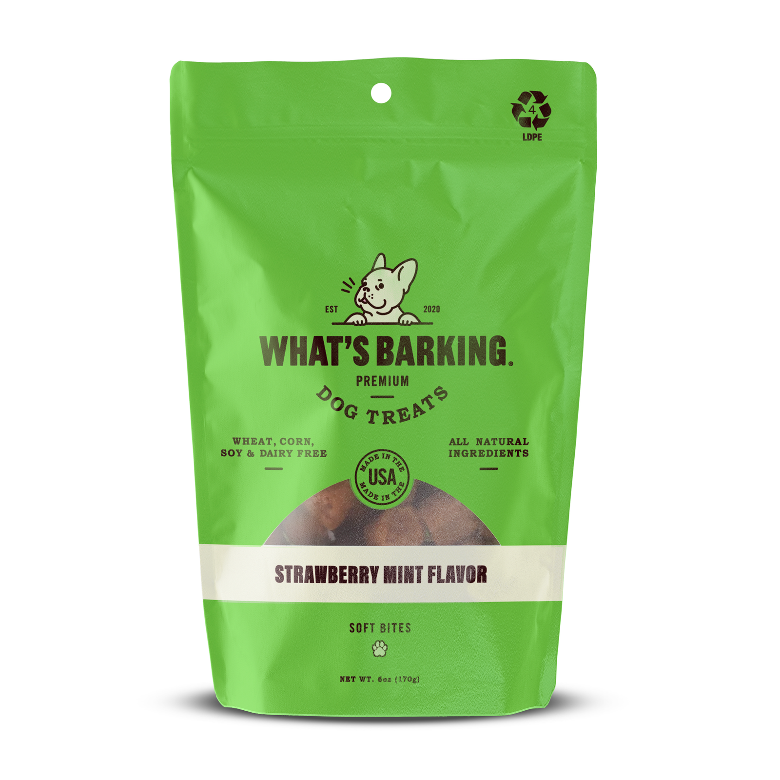 What's Barking - Strawberry Mint Dog Treats