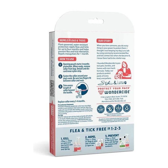 Wondercide Flea & Tick Collar for Dogs