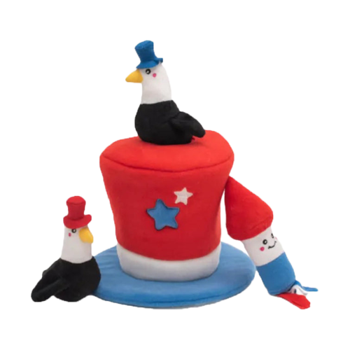 ZippyPaws - Americana Top Hat Burrow