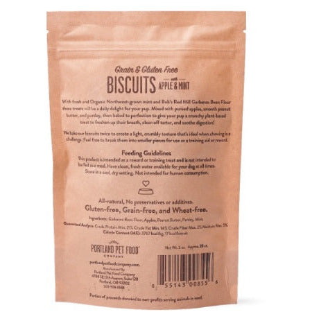 Portland Pet Food - Grain &amp; Gluten-Free Apple &amp; Mint Biscuits