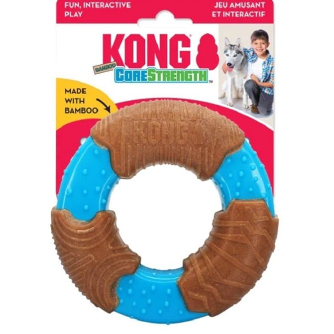 Kong - Bamboo CoreStrength Ring Dog Chew Toy