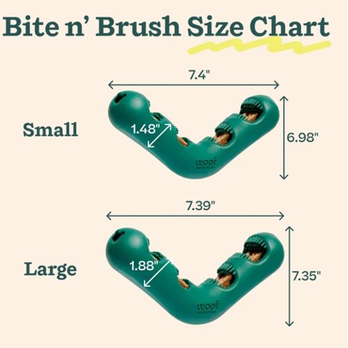 WOOF - The Bite n&#39; Brush