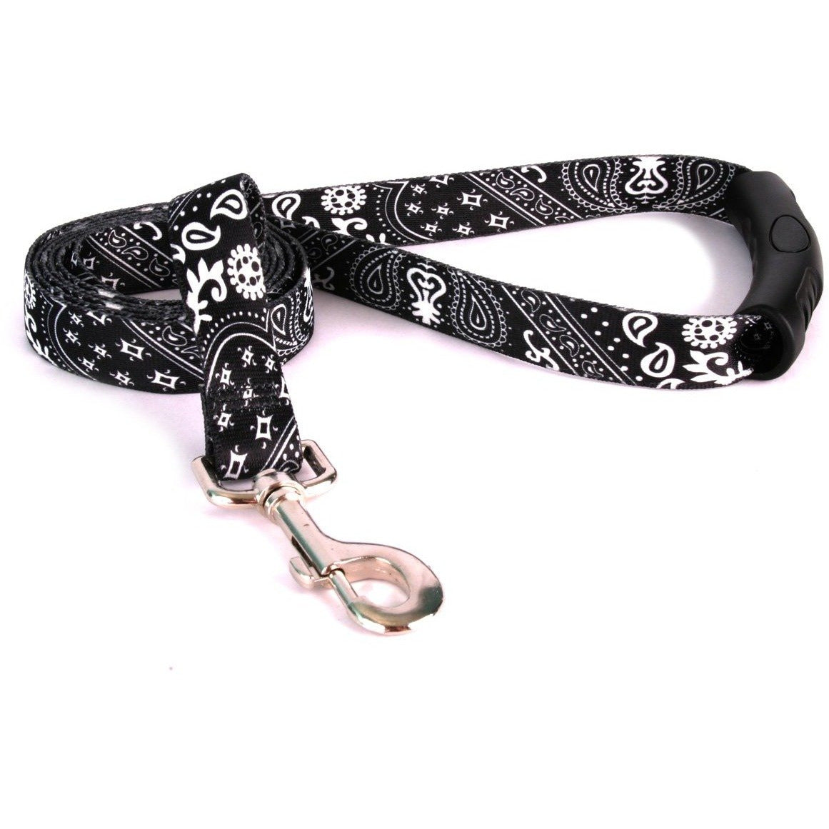 Black Bandana, EZ Grip Dog Leash