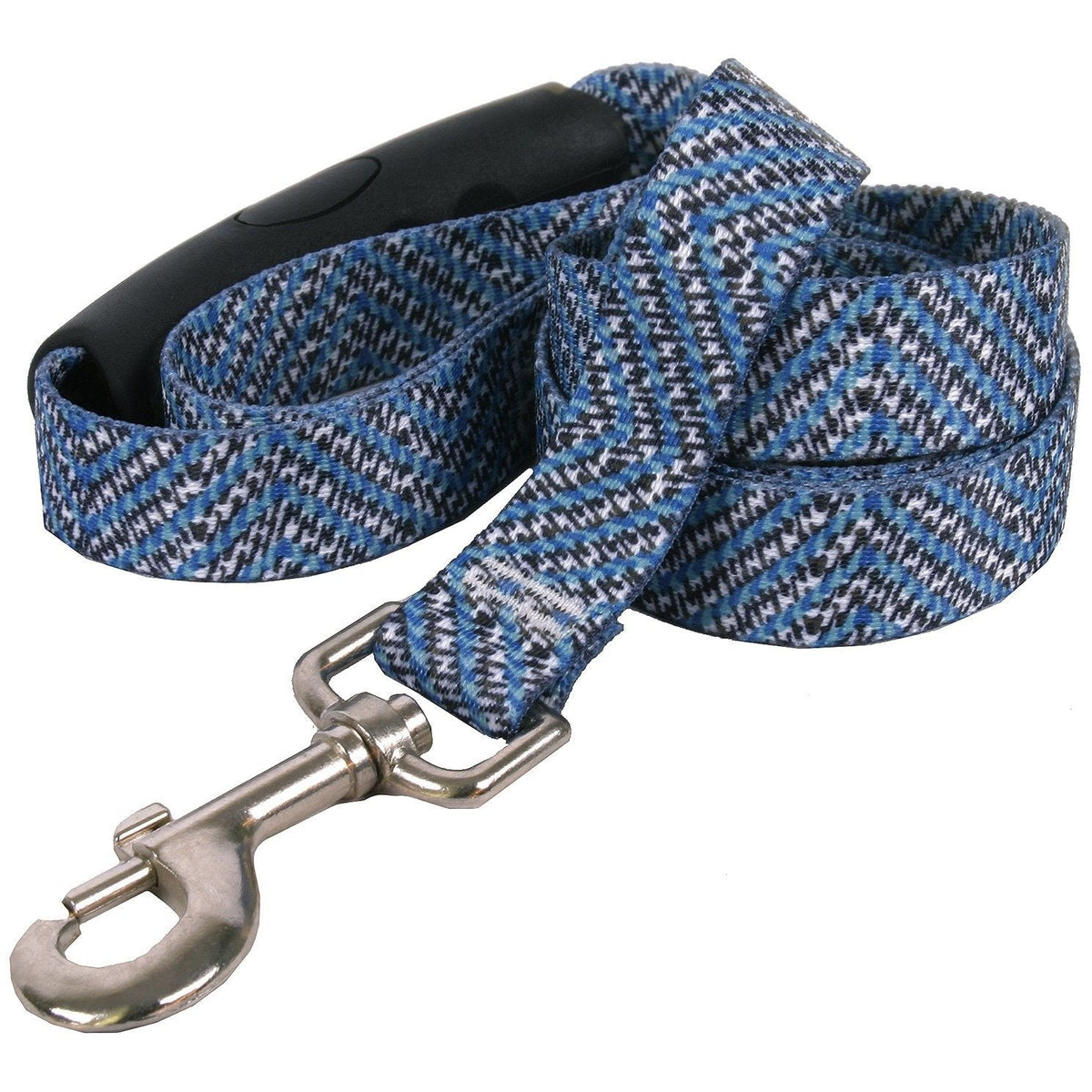 Yellow Dog Design - EZ-Grip Blue Tweed Leash