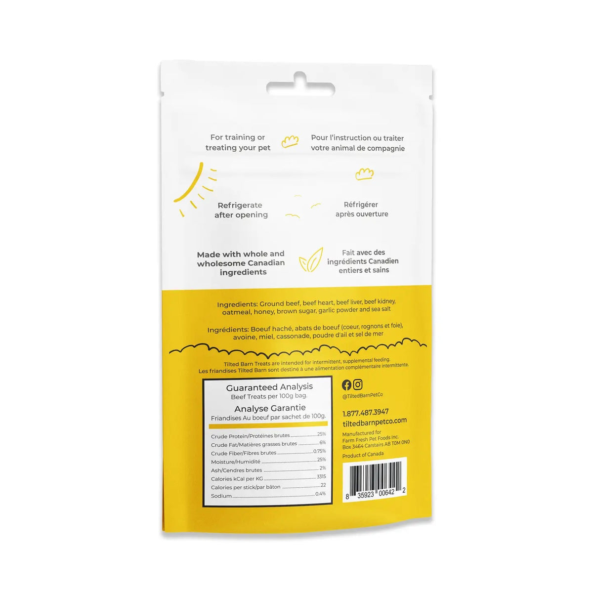 Tilted Barn - Canadian Beef Treats