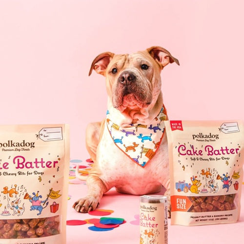 Polkadog - Cake Batter - PB & Banana Dog Treats