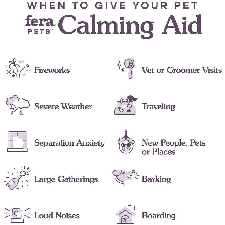 Fera Pet Organics - Calming Support for Dogs and Cats