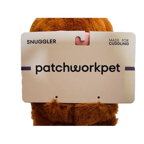 Patchwork Pet -Cuddler Capybara w/Flamingo Floaty Plush Dog Toy - 11"