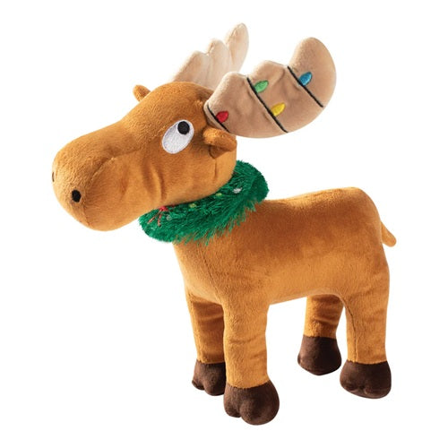 PetShop by Fringe Studios - Merry ChrisMoose - Plush Dog Toy