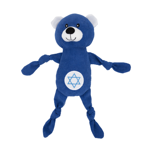 ZippyPaws - Hanukkah Corduroy Cuddlerz Bear