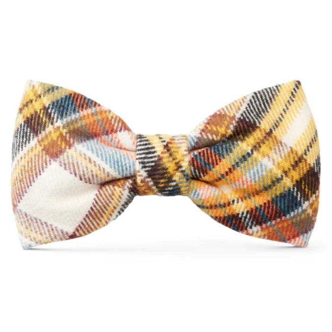 The Foggy Dog - Cornucopia Flannel Bow Tie