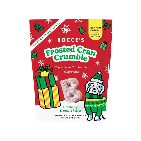 Bocce's - Limited Edition Frosted Cran Crumble - Cranberry &amp; Yogurt Treats