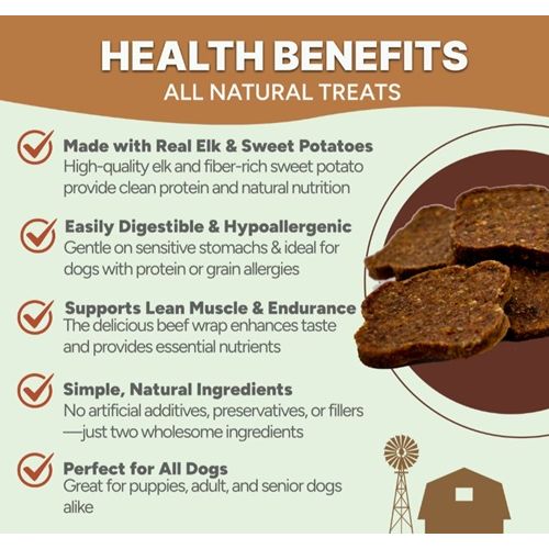 Gaines Family Farmstead - Elk & Sweet Potato Fillets - 6oz