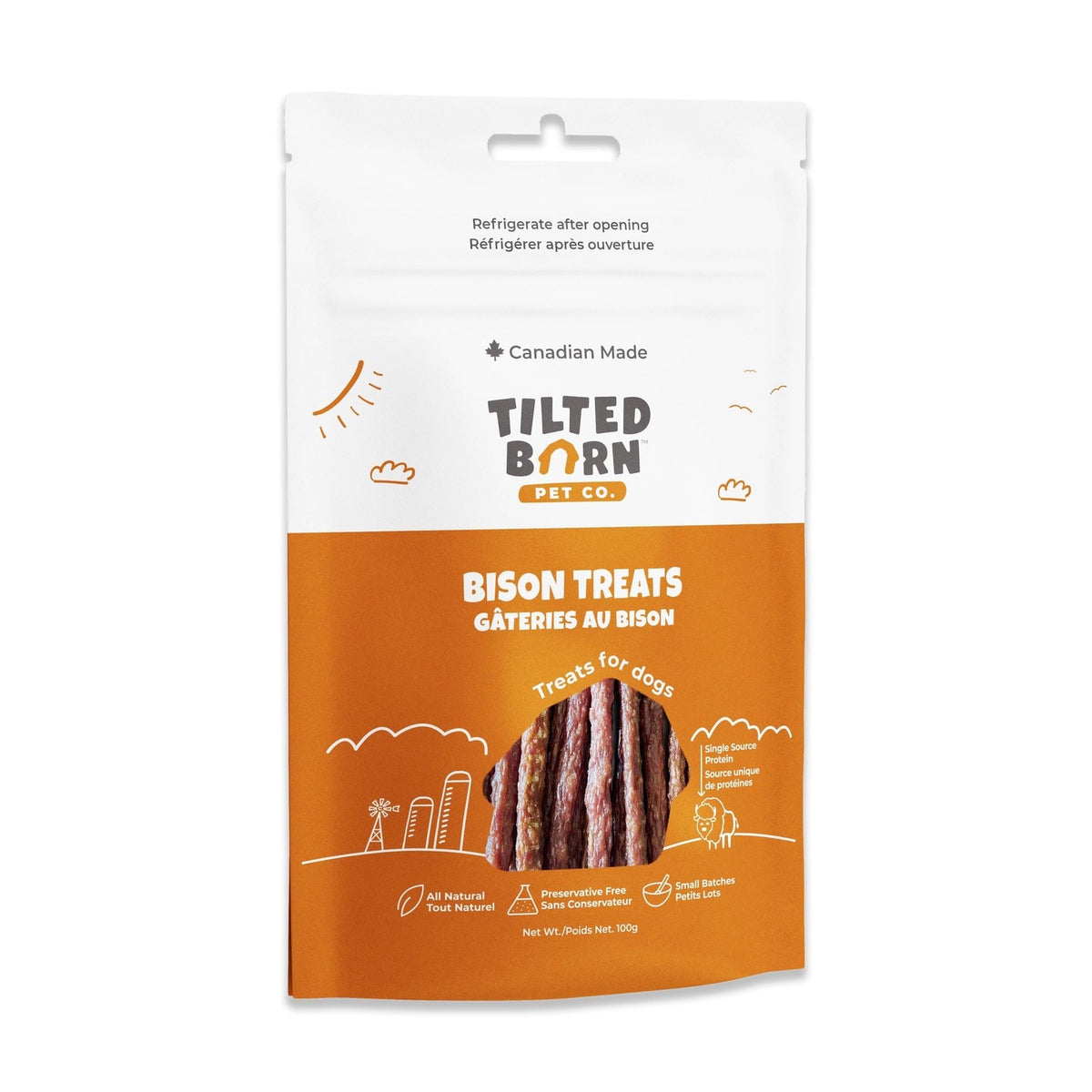 Tilted Barn - Bison Treats