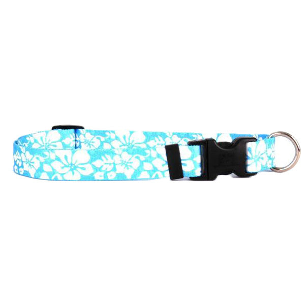 Yellow Dog Design - Island Floral Blue Collars