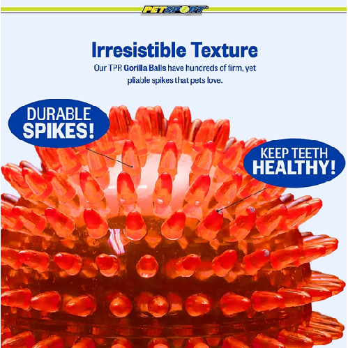 Petsport - Gorilla Balls Dog Toy - Assorted Colors