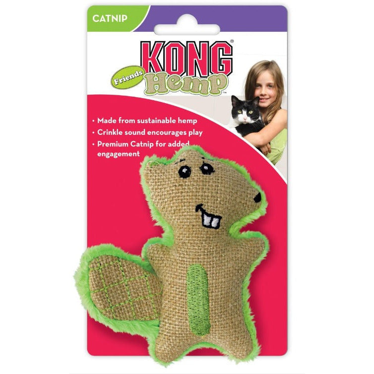Kong Catnip Friends - Beaver