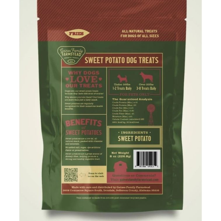 Gaines Family Farmstead - Jumbo Sweet Potato Fries