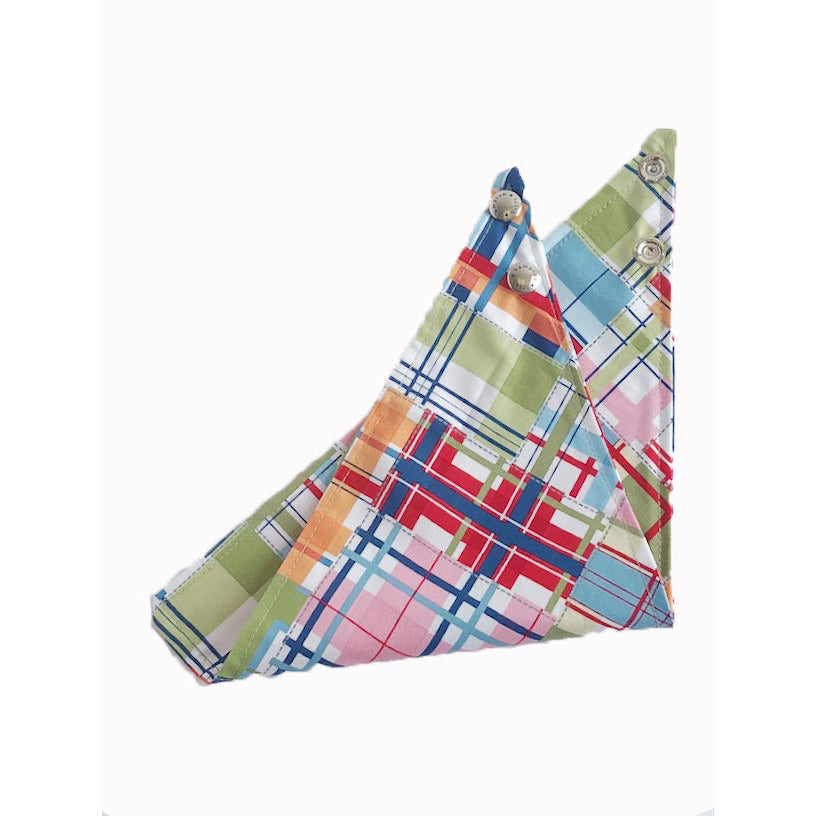Trish Hampton - Dog Bandana - Madras