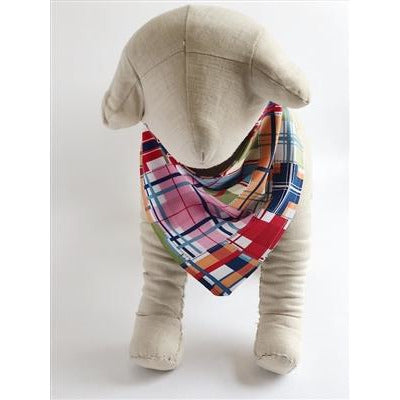 Trish Hampton - Dog Bandana - Madras
