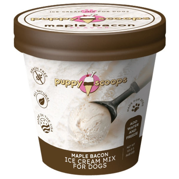 Puppy Scoops - Maple Bacon Ice Cream Mix for Dogs