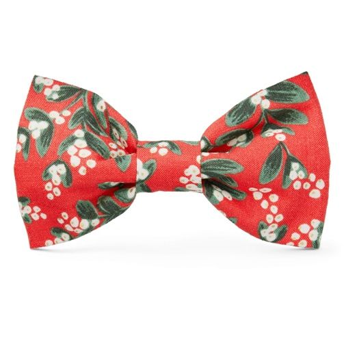 The Foggy Dog - Rifle Paper Co. x TFD Mistletoe Dog Bow Tie