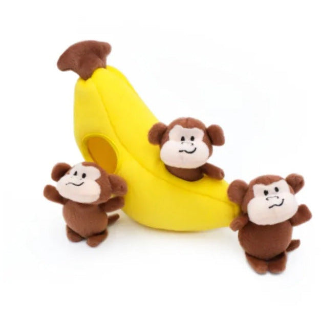 ZippyPaws - Monkey 'n Banana Burrow
