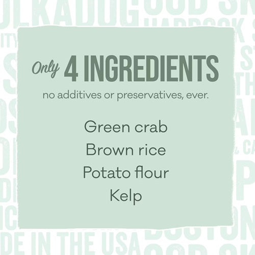 Polkadog - Green Monstah Bits - Green Crab &amp; Kelp Pet Treats