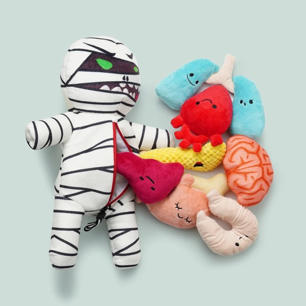 Nocciola - Zombie Mummy Halloween Dog Toy
