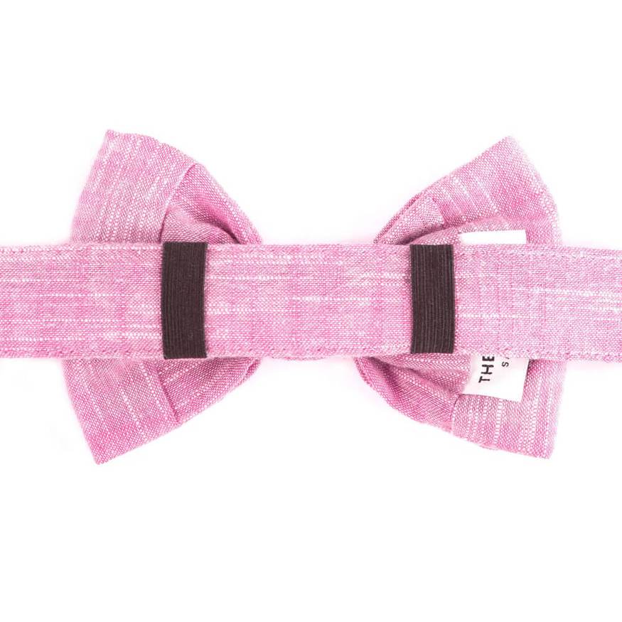 The Foggy Dog - Orchid Bow Tie &amp; Collar Set