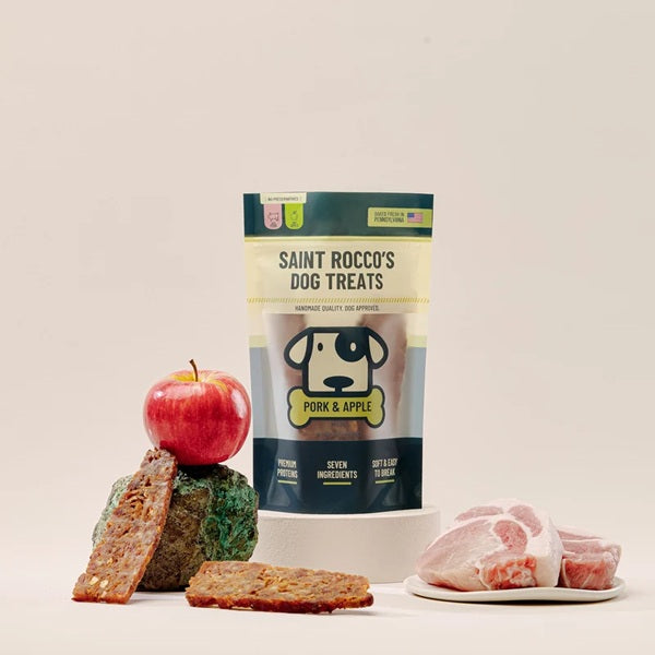 St. Rocco's - Pork and Apple Dog Treats - 8 oz
