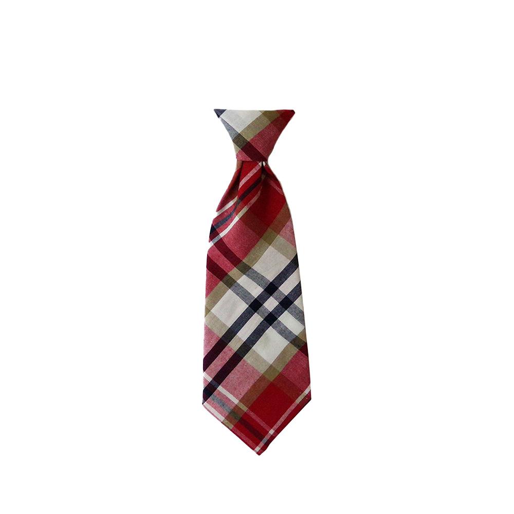 Huxley &amp; Kent - Red Madras Long Tie