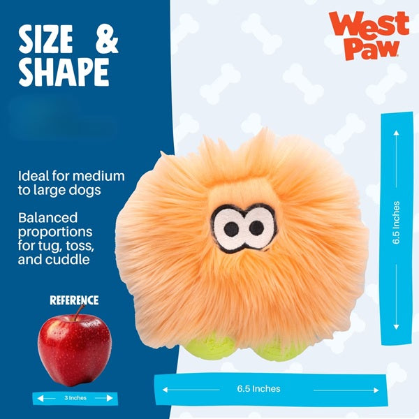 West Paw - Rowdies Plush Dog Toy - Rolf