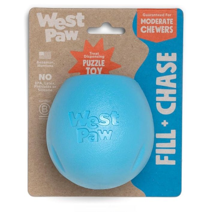 West Paw - Zogoflex Rumbl - Treat Dispensing Puzzle Toy