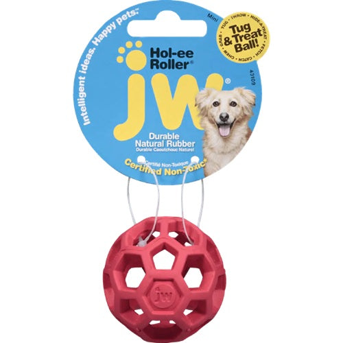 JW Pet - Hol-ee Roller Ball Dog Toy - Colors Vary