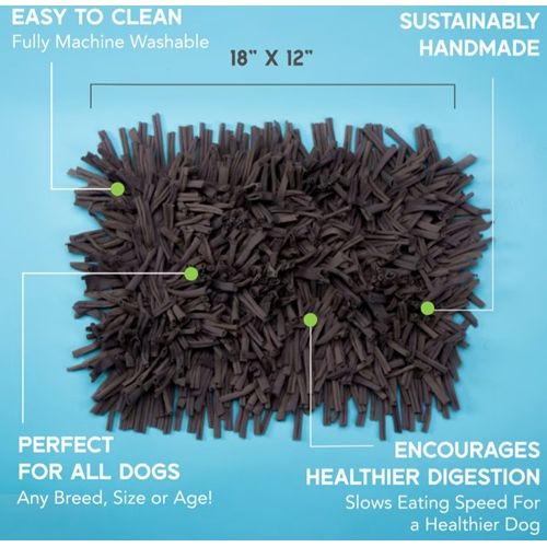 Paw5 Wooly - The Official Snuffle Mat - Dog Slow Feeder