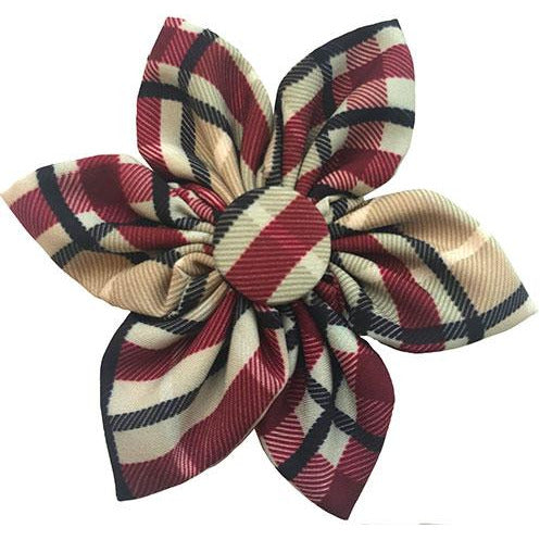 Huxley &amp; Kent - Tan Plaid Pinwheel