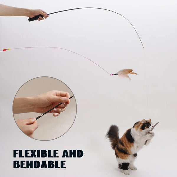 Nocciola - Pawsible Cat Teaser Playset w/Catnip