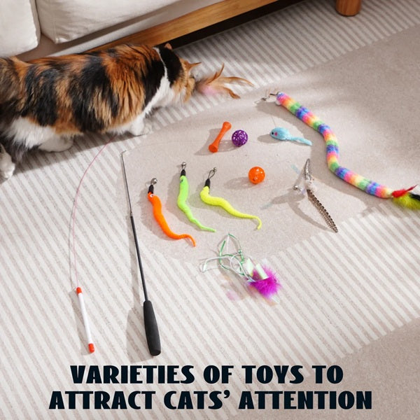 Nocciola - Pawsible Cat Teaser Playset w/Catnip