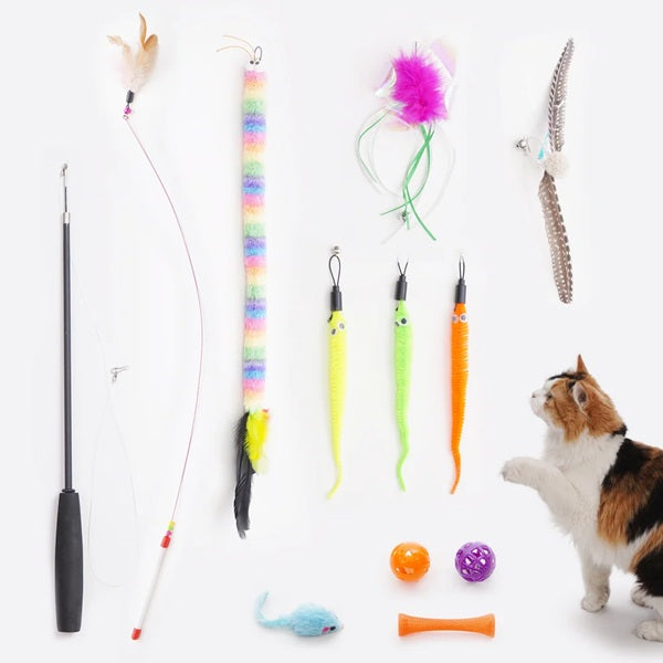 Nocciola - Pawsible Cat Teaser Playset w/Catnip