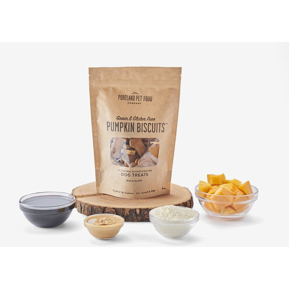 Portland Pet Food - Grain & Gluten-Free Pumpkin Biscuit