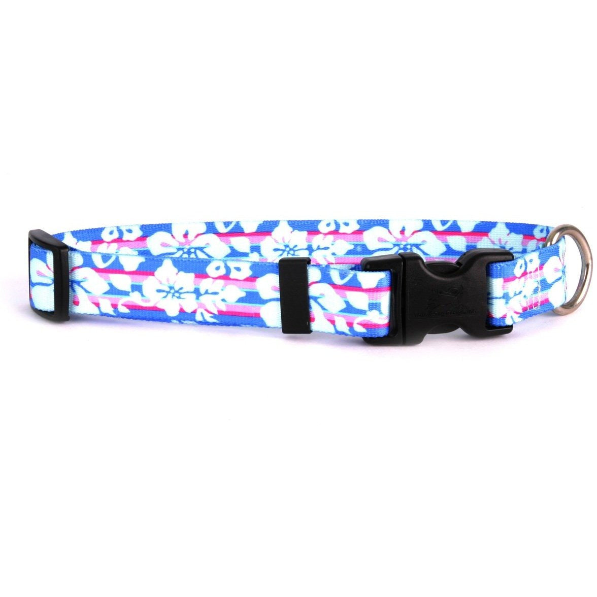 Yellow Dog Design - Tropical Flowers Cat Collar