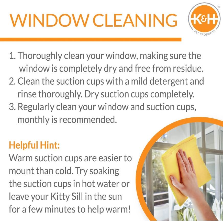 K&amp;H Window Lounger Kitty Sill