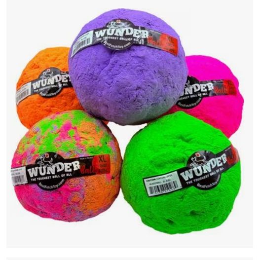 Wackywalk&#39;r WUNDERBALL Fetch Ball Dog Toy - Assorted Colors