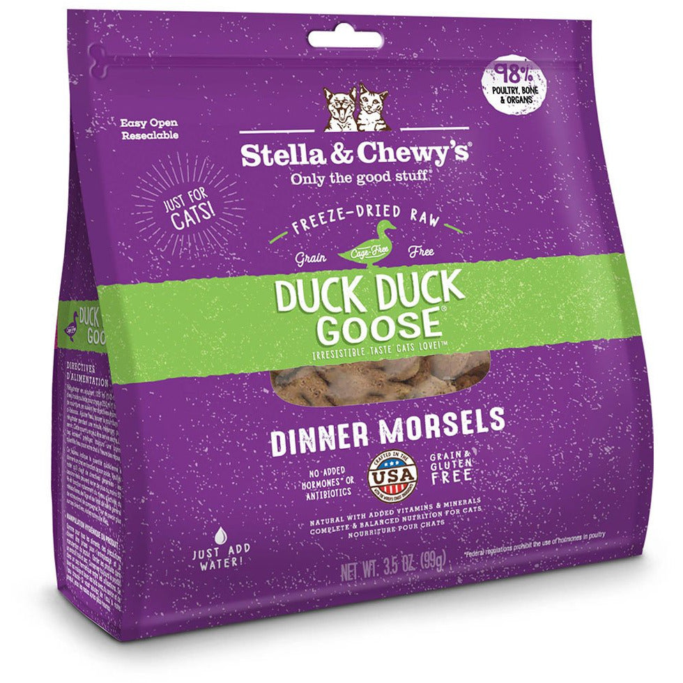 Stella & Chewy's - Dinner Morsels for Cats, Duck, Duck, Goose