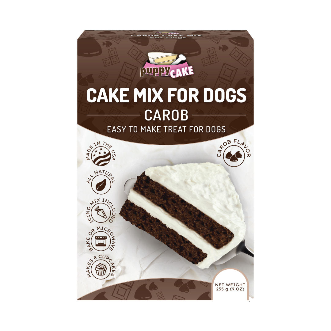 Puppy Cake - Premium Carob Cake Mix and Frosting