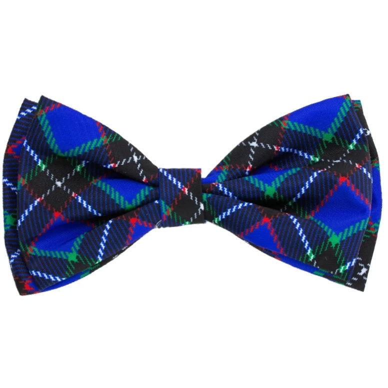 Huxley & Kent - Blueberry Plaid Bow Tie