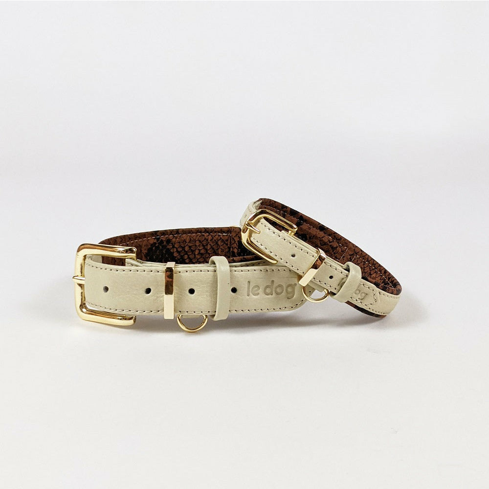 Le Dog Company - Padded Leather Collars